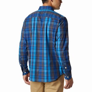 Columbia Camisas Casuales Rapid Rivers™ II Hombre Azules (910FGWTCB)